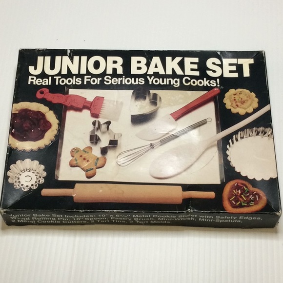 Toys Vintage 1994 Junior Baking Set Real Tools Poshmark